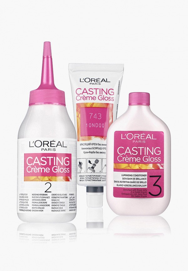 L'Oreal Paris Краска для волос - "Casting Creme Gloss" без аммиака, оттенок 534, Кленовый сироп - фото 3