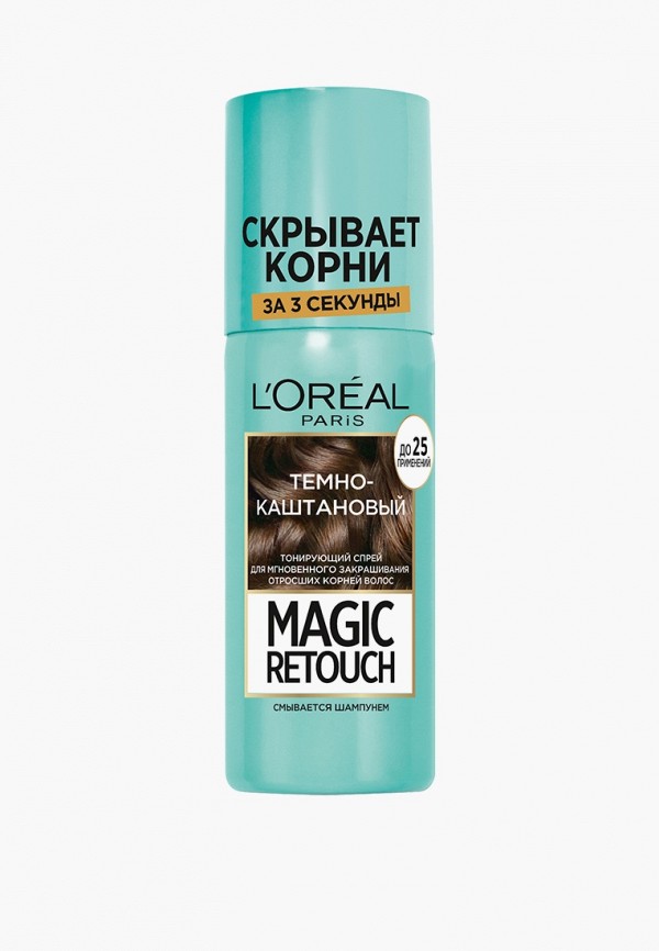 L'Oreal Paris Спрей тонирующий для волос - для мгновенного закрашивания корней - фото 1