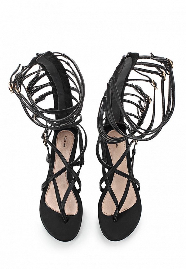 Lost Ink Сандалии - Knee High Gladiator Sandal - фото 3