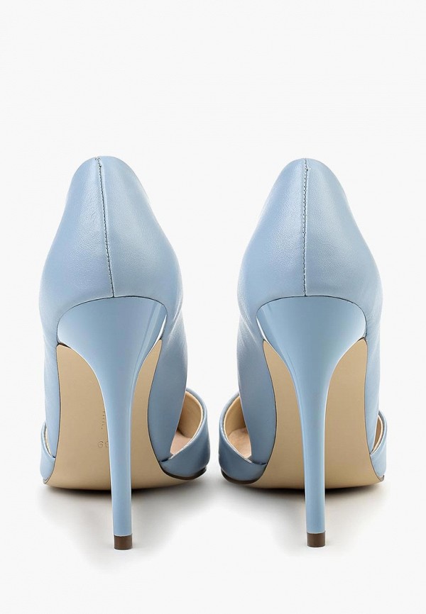 Lost Ink Туфли - CLEO HIGH HEELED  COURT LIGHT BLUE - фото 2
