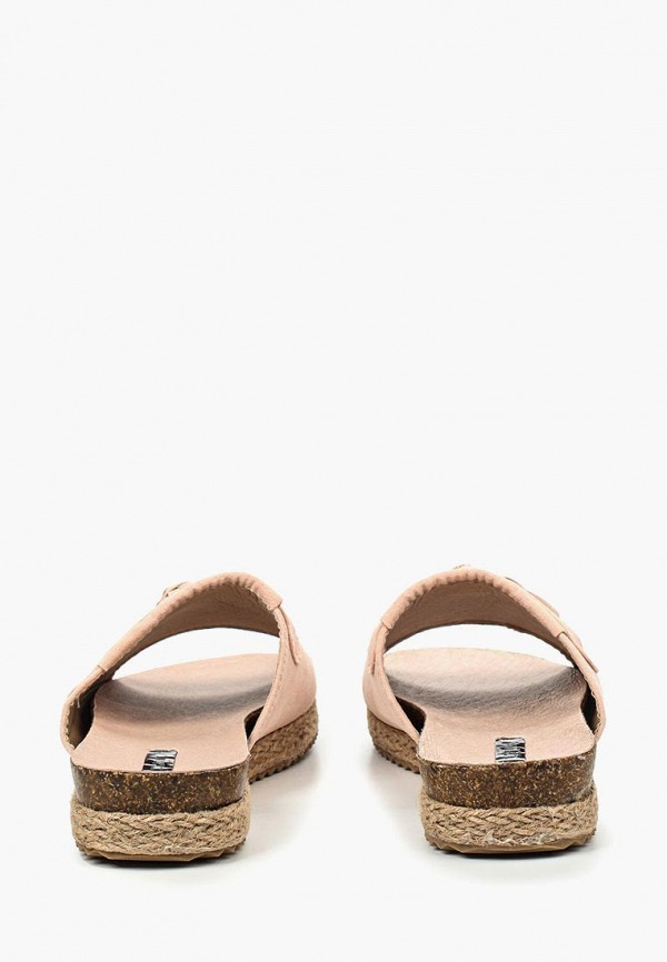 Lost Ink Сабо - NANCY JUTE WRAP FRINGED FLAT SANDAL NUDE - фото 2