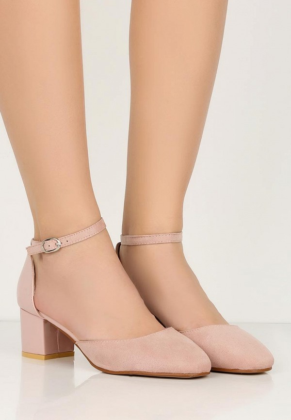 Lost Ink Туфли - CEDAR MID BLOCK HEEL D'ORSAY SHOE - фото 5