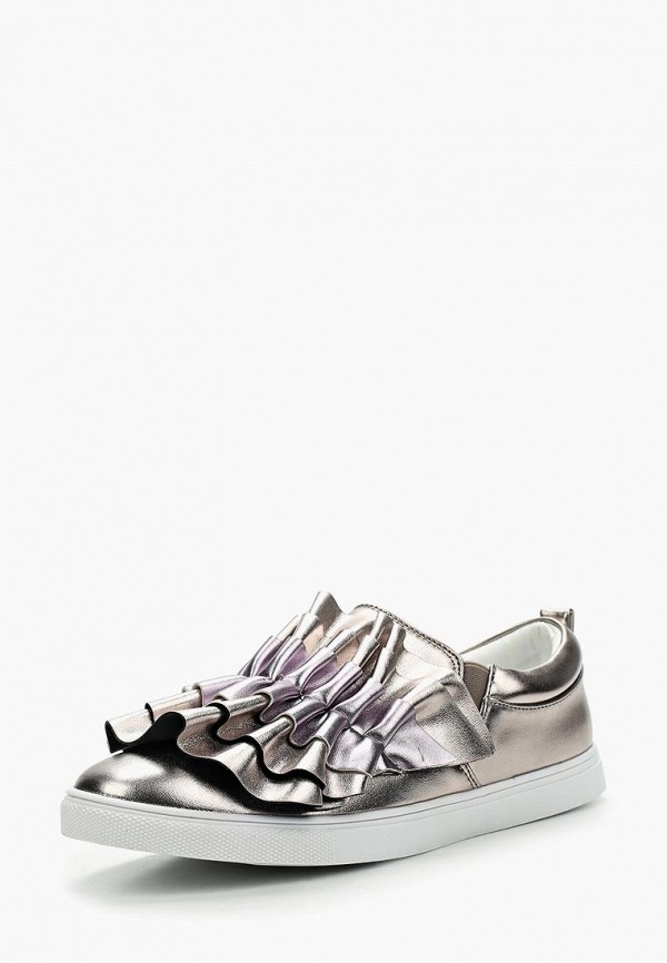 Lost Ink Слипоны - NASH RUFFLE SLIP ON PLIMSOLL - фото 1
