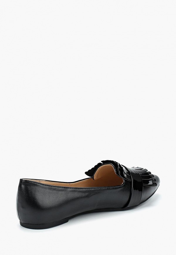 Lost Ink Балетки - FERN METALLIC FRINGED LOAFER - фото 2