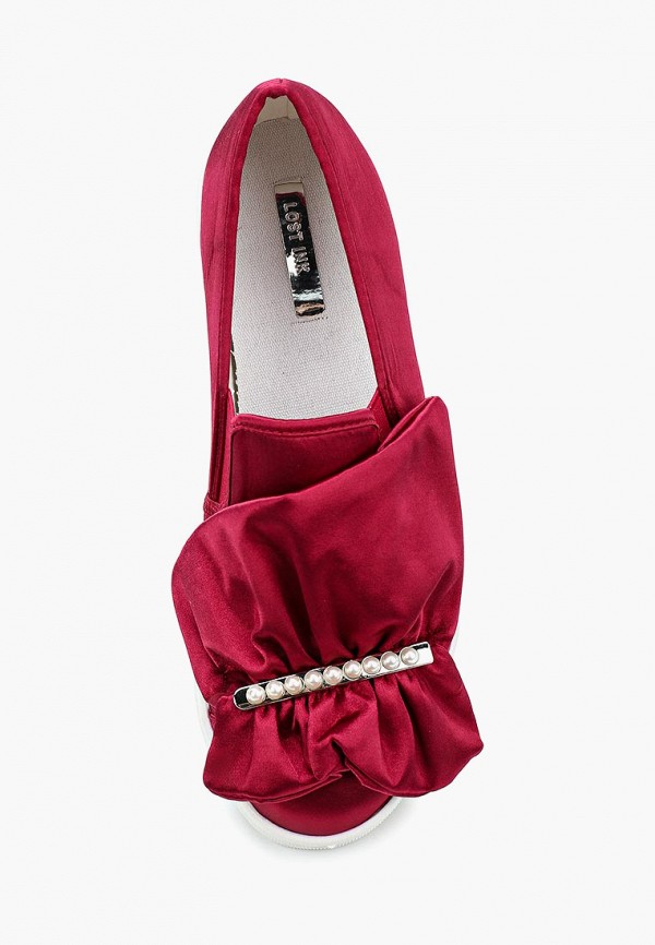 Lost Ink Слипоны - SUMMER RUFFLE PEARL PLIMSOLL - фото 4