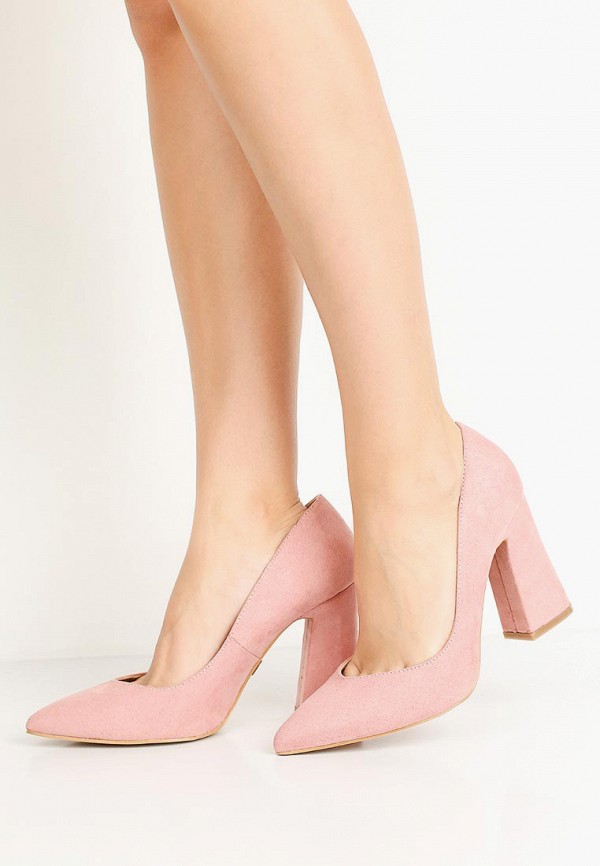 Lost Ink Туфли - PAISLEY FLARED HEEL COURT SHOE - фото 5