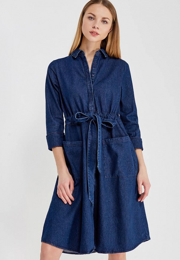 Lost Ink DENIM SHIRT DRESS 