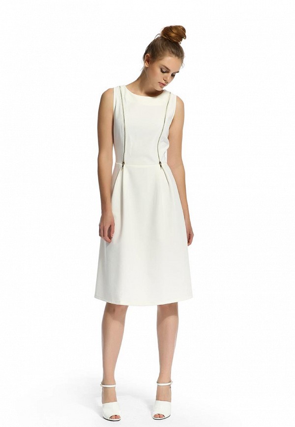 Lost Ink Платье - CLARISSA ZIP DETAIL PEPLUM DRESS - фото 3