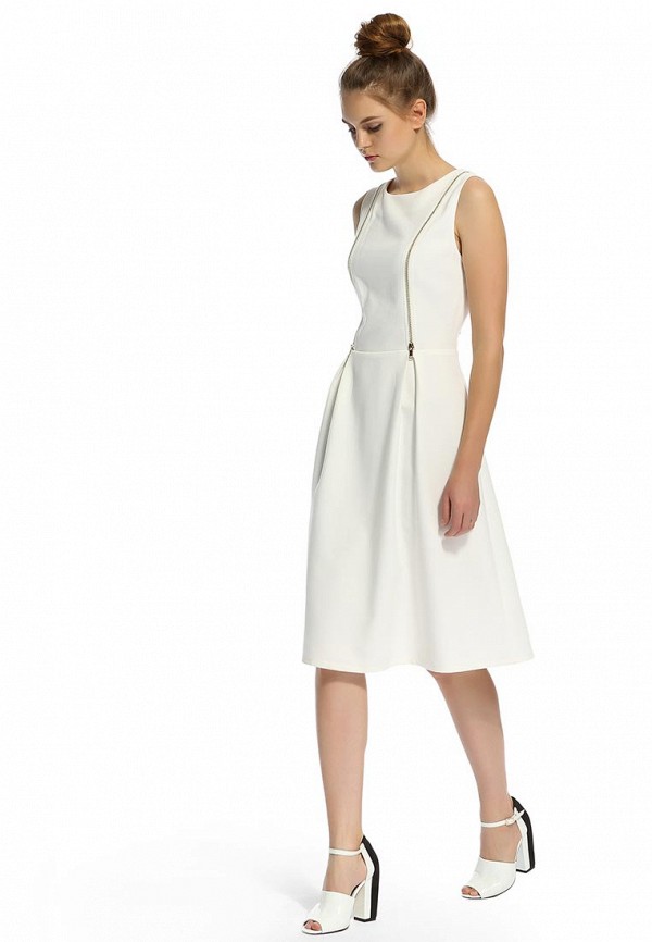 Lost Ink Платье - CLARISSA ZIP DETAIL PEPLUM DRESS - фото 4