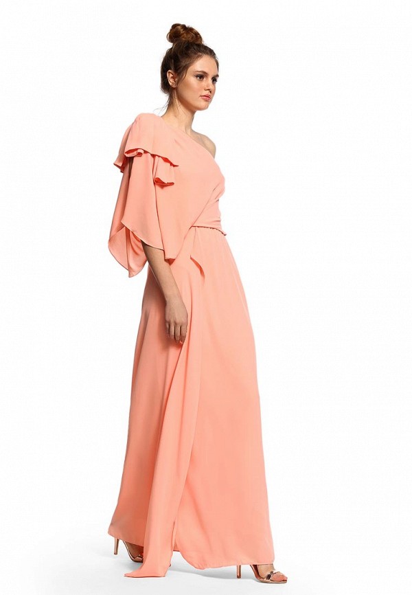 Lost Ink Платье - LOTTIE ONE SHOULDER MAXI - фото 4