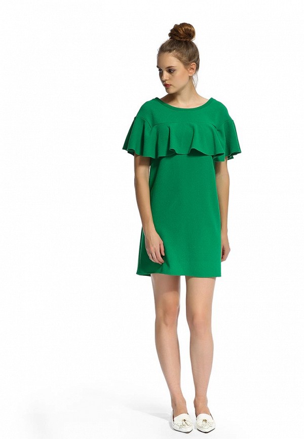 Lost Ink Платье - CLARA FRILL FRONT TUNIC - фото 3