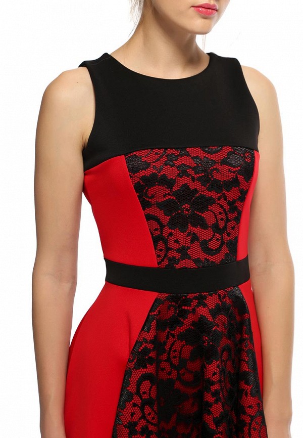 Lost Ink Платье - BRIELLA LACE PANEL SKATER DRESS - фото 6