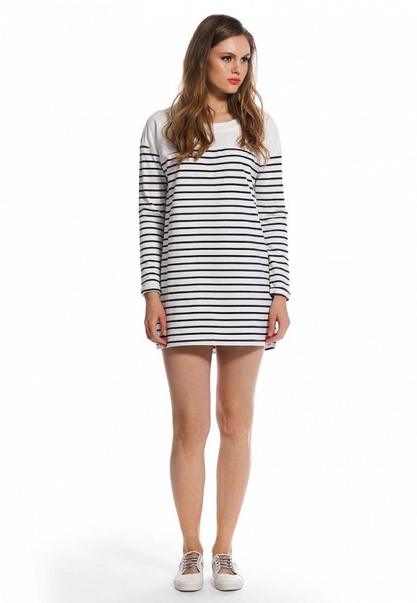 Lost Ink Свитшот - STRIPE SWEAT DRESS - фото 3