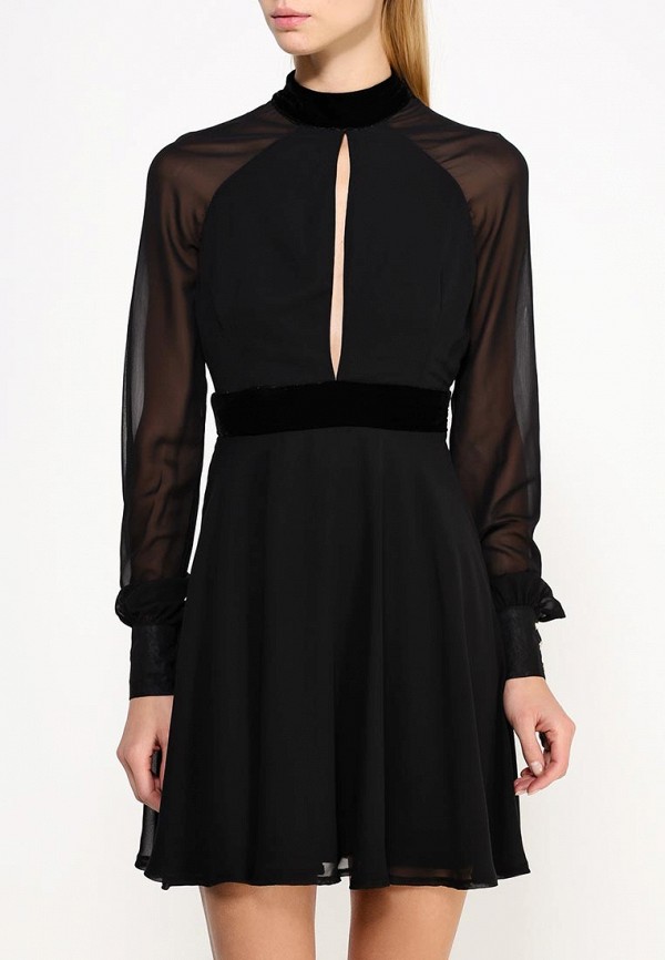 Lost Ink Платье - ESTHER VELVET DRESS - фото 3