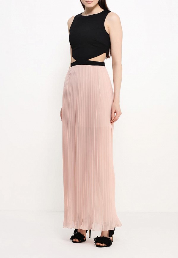 Lost Ink Платье - CICI PLEAT DETAIL MAXI - фото 2