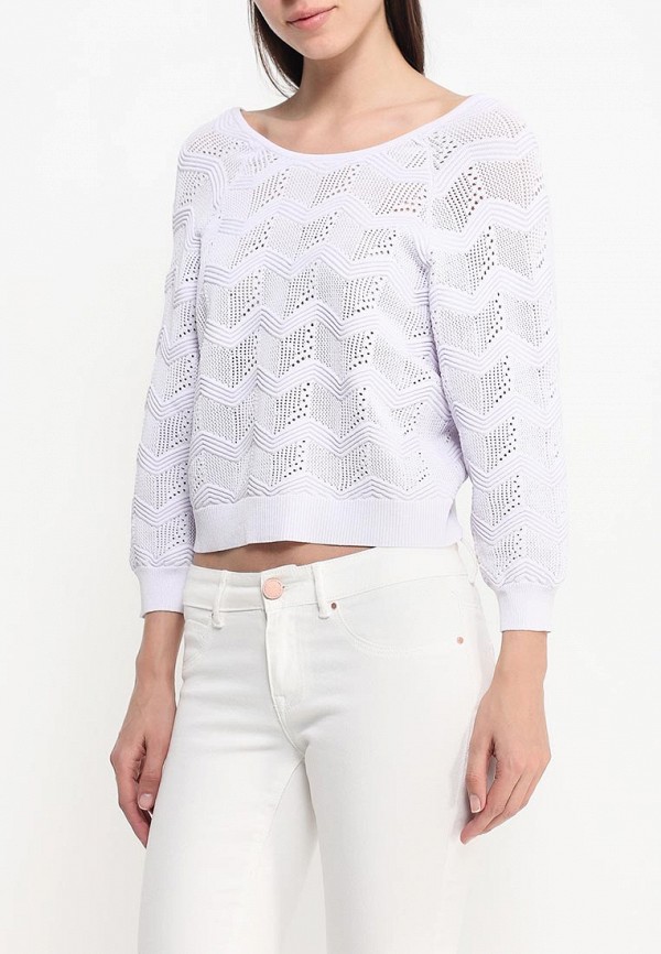 Lost Ink Джемпер - OPENWORK ZIG ZAG JUMPER - фото 3