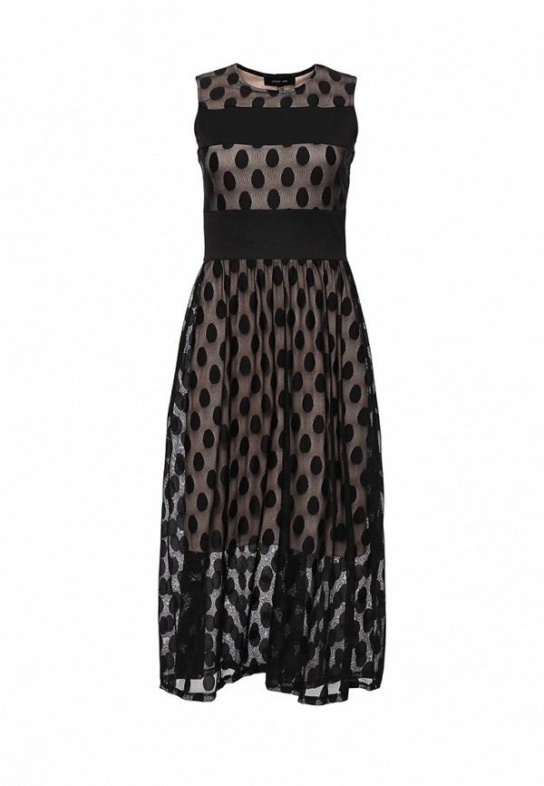Lost Ink Платье - CARINE SPOT LACE DRESS - фото 1