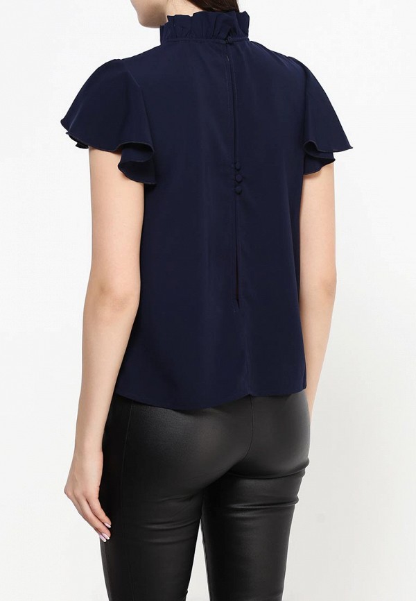 Lost Ink Блуза - HIGH NECK RUFFLE SHELL - фото 4