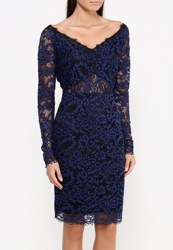 Lost Ink Платье - FELICITY OFF THE SHOUDLER LACE DRESS - фото 3