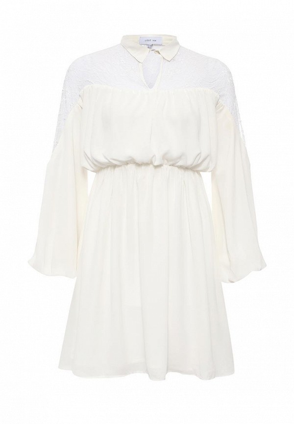 Lost Ink Платье - MYA LACE INSERT DRESS - фото 1