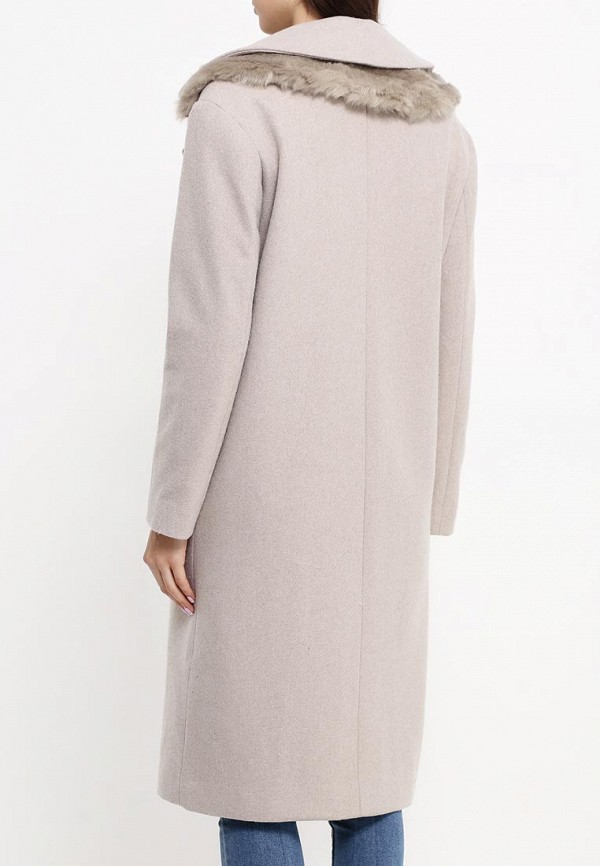 Lost Ink Пальто - WOOL UNDER COLLAR COAT - фото 4