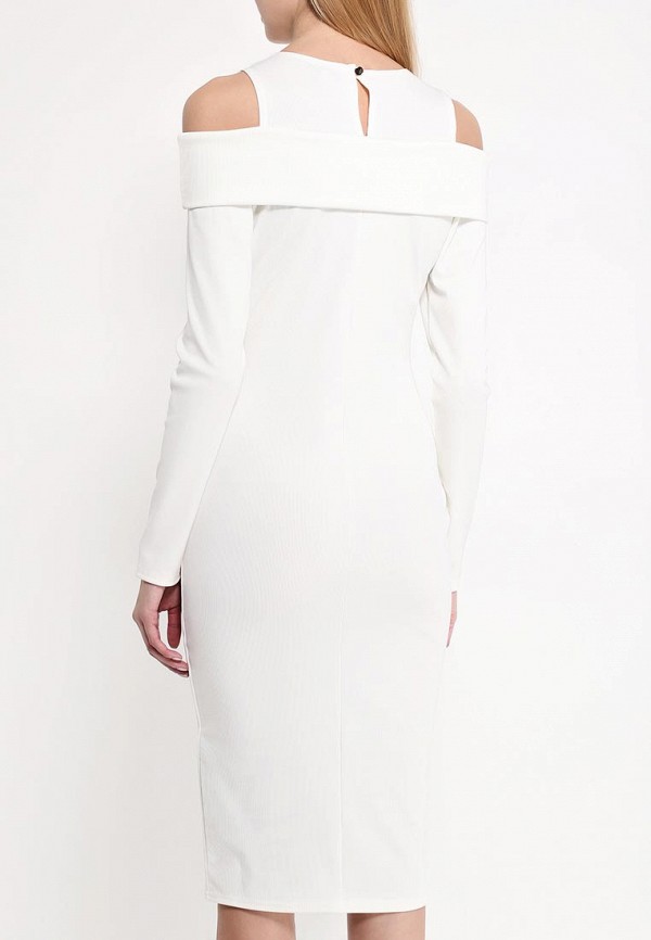 Lost Ink Платье - BILLY BARDOT TEXTURED LONG SLEEVE DRESS - фото 4