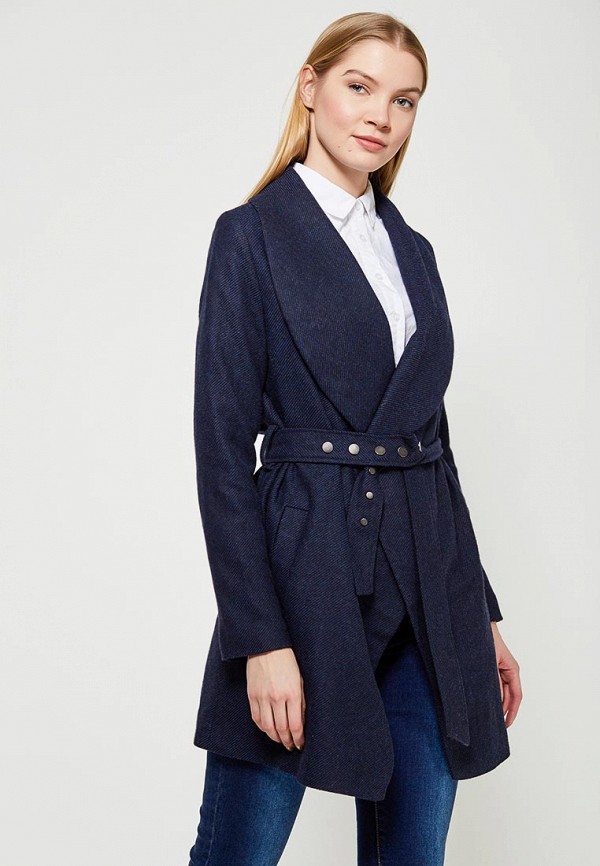 Lost Ink Пальто - WATERFALL WRAP COAT - фото 1