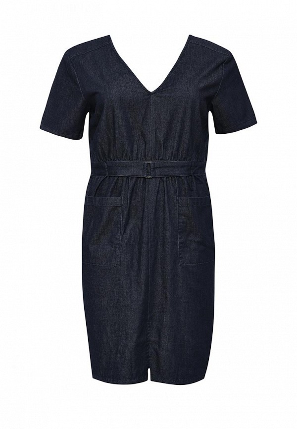 lost ink denim dress Платье джинсовое Curve WITH POCKETS & SLEF BELT, цвет: синий, LO030EWJZY50 — купить в интернет-магазине Lamoda Color:BLUE-GREEN-MUL Girls' school uniform Drsassi Azazie Lianne Champagne Stretch giving you a laid
