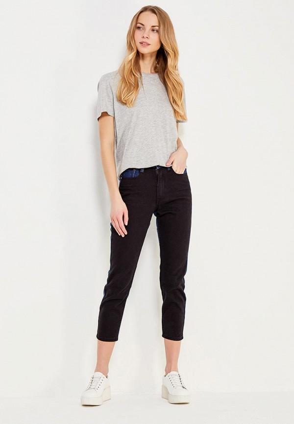 Lost Ink Petite Джинсы - PETITE SLIM MOM IN TWO TONE - фото 2