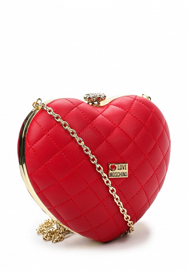 Клатч Love Moschino, цвет: красный, LO416BWHCD53 — купить в интернет ...