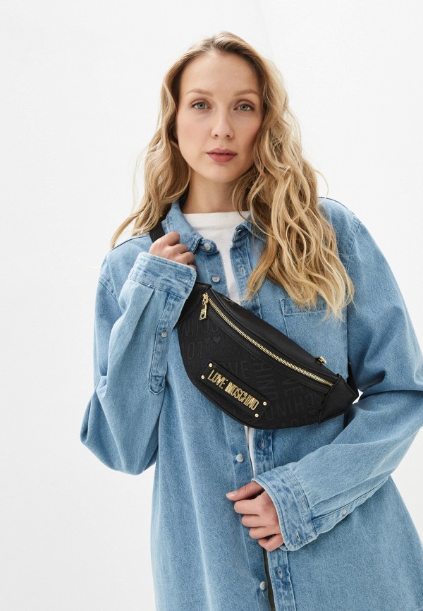 Love Moschino Сумка поясная - фото 6