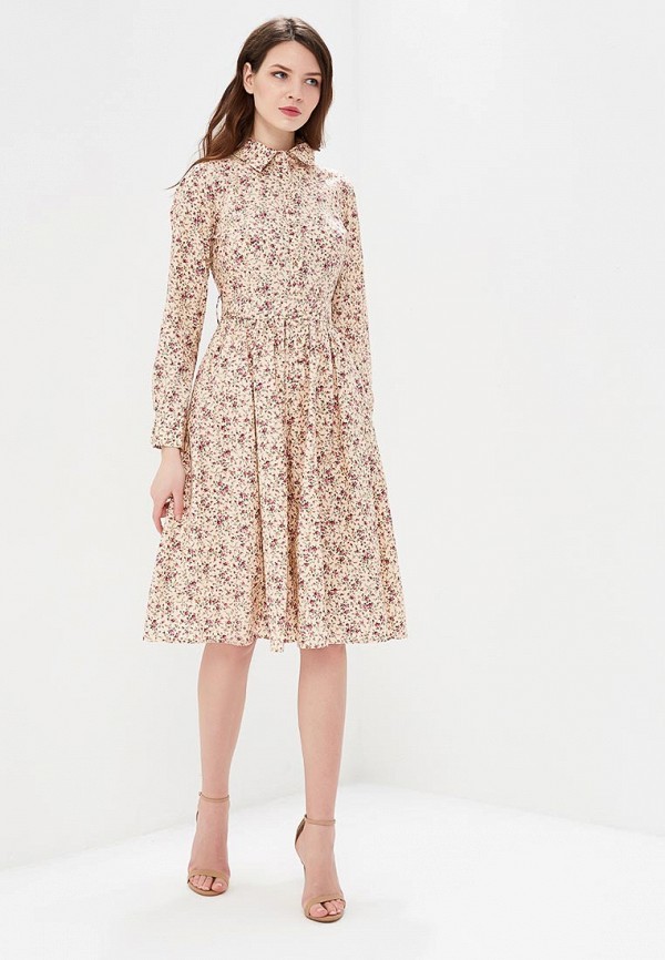 Платье Lusio, цвет: бежевый, LU018EWATGX4 — купить в интернет-магазине ...