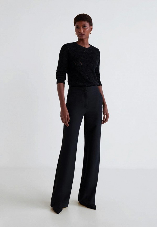 Брюки Mango SIMON-I, цвет: черный, MA002EWEBZQ9 — купить в