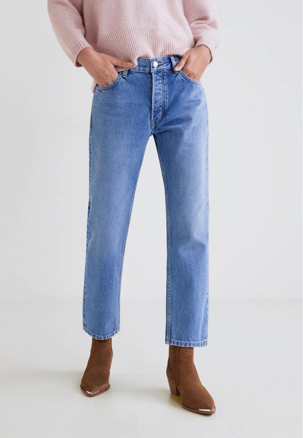 Джинсы Mango SAYANA, цвет: голубой, MA002EWEMMU2 — купить в