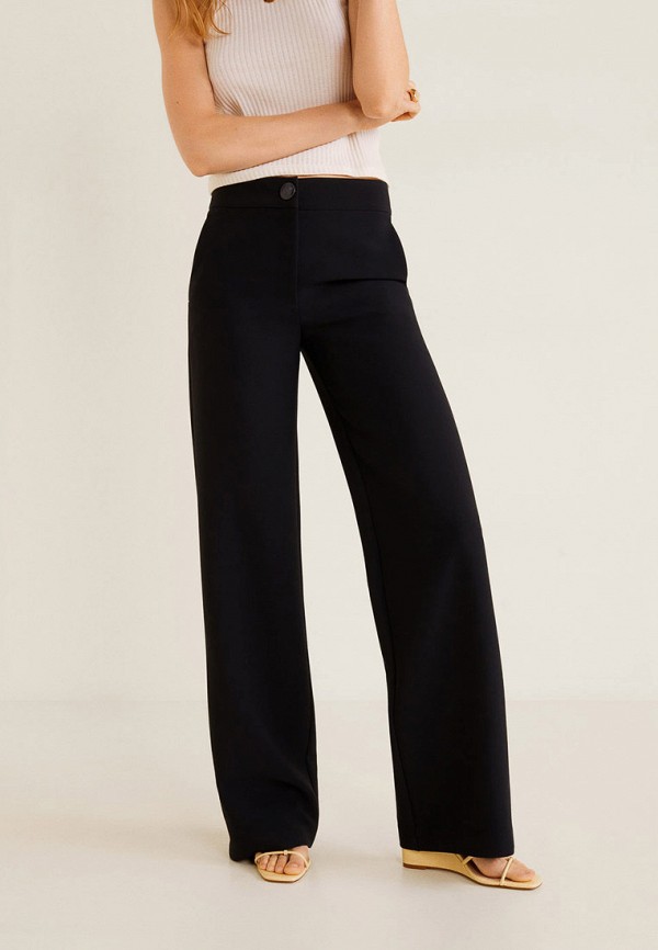 Брюки Mango SIMON-I, цвет: черный, MA002EWGAAY6 — купить в