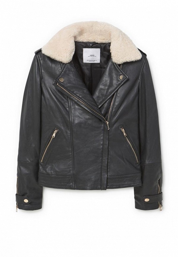 Mango Куртка кожаная - - VALLEY - фото 1