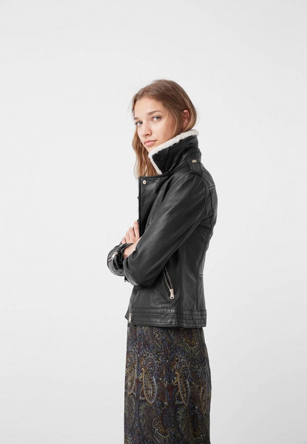 Mango Куртка кожаная - - VALLEY - фото 2