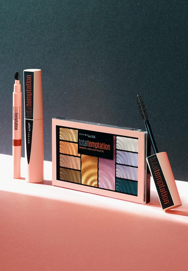 Maybelline New York Тушь для ресниц - Total Temptation, Черная, 8,6 мл - фото 4