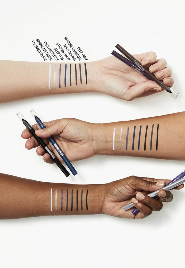 Maybelline New York Карандаш для глаз классический - TATOO LINER интенсивный цвет, гелевый,  оттенок 942, ягодный, 1.3 г - фото 4