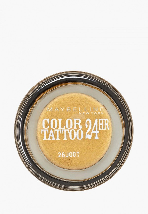 Maybelline New York Тени для век - "Color Tattoo 24 часа" оттенок 75 Золото 24 карата 3,5 мл - фото 1