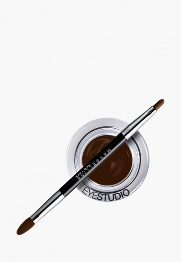 Maybelline New York Подводка для глаз - LASTING DRAMA, стойкость 24Ч, гель оттеночный + аппликатор-кисточка, тон коричневый, 3 г - фото 3