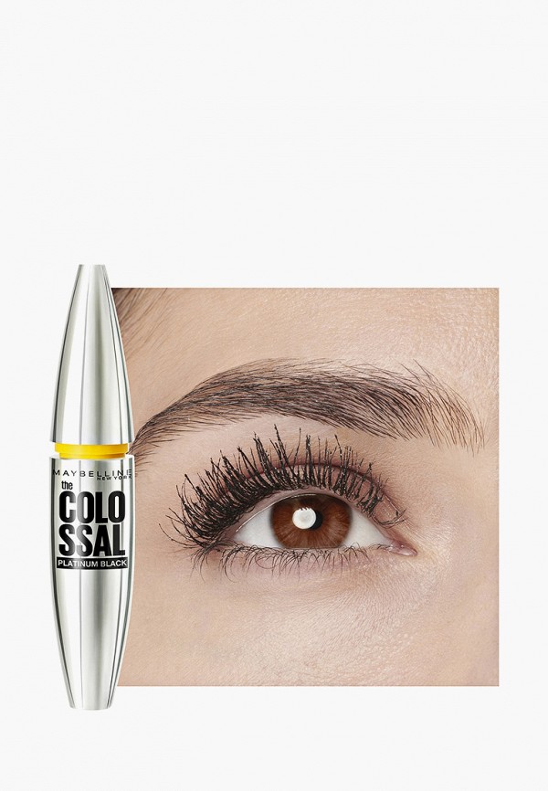 Maybelline New York Тушь для ресниц - The Colossal Limited Edition с блестками, 03, Сверкающий черный, 10 мл - фото 5
