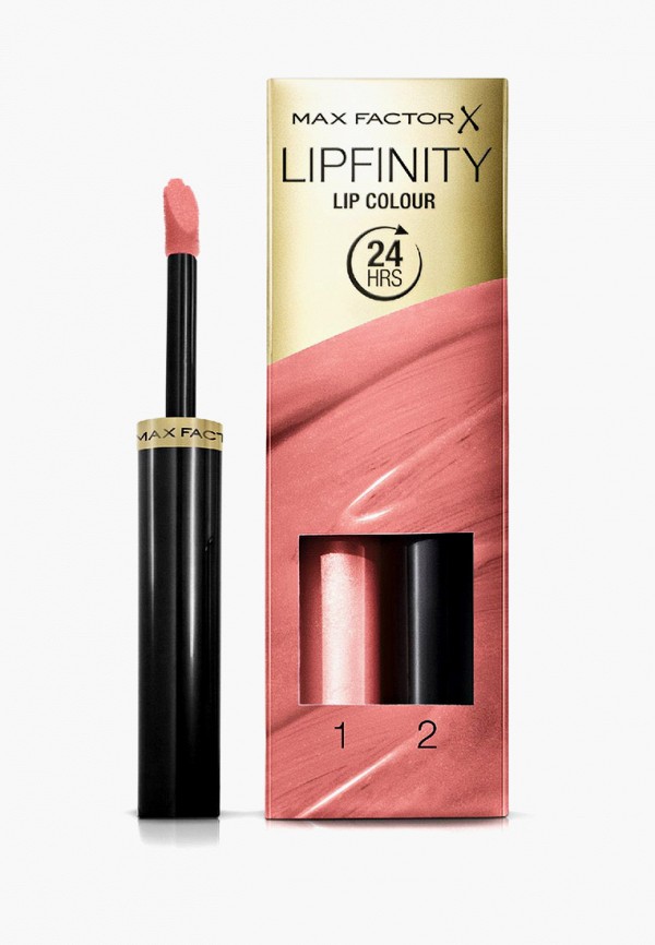 Max Factor Помада - стойкая и увлажняющий блеск Lipfinity Lip Colour, 215 Constantly Dreamy,  2,3 мл - фото 1