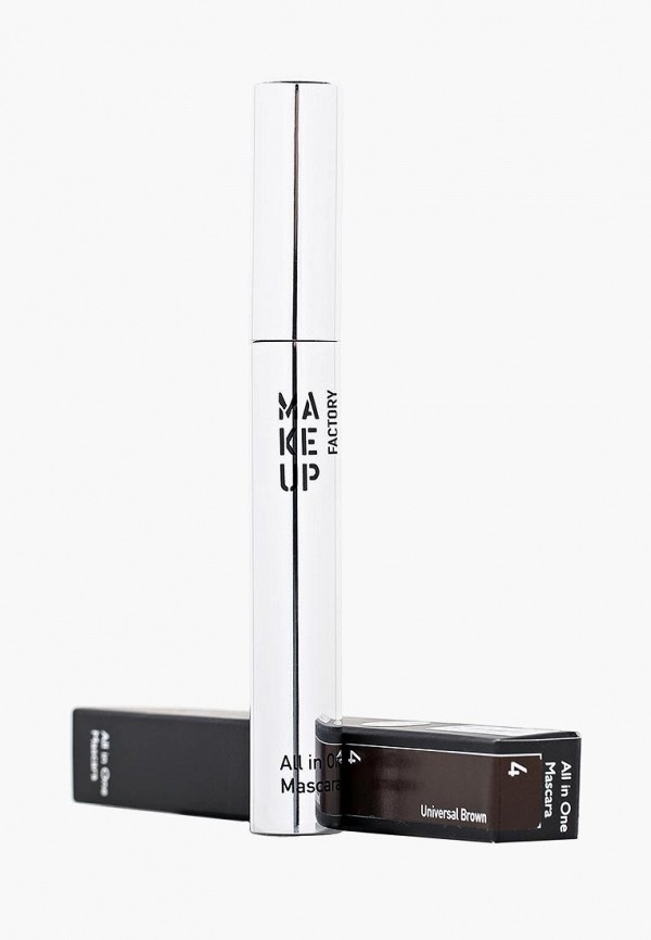 Make Up Factory Тушь для ресниц - Комбинированная All In One Mascara тон 04 коричневый - фото 2