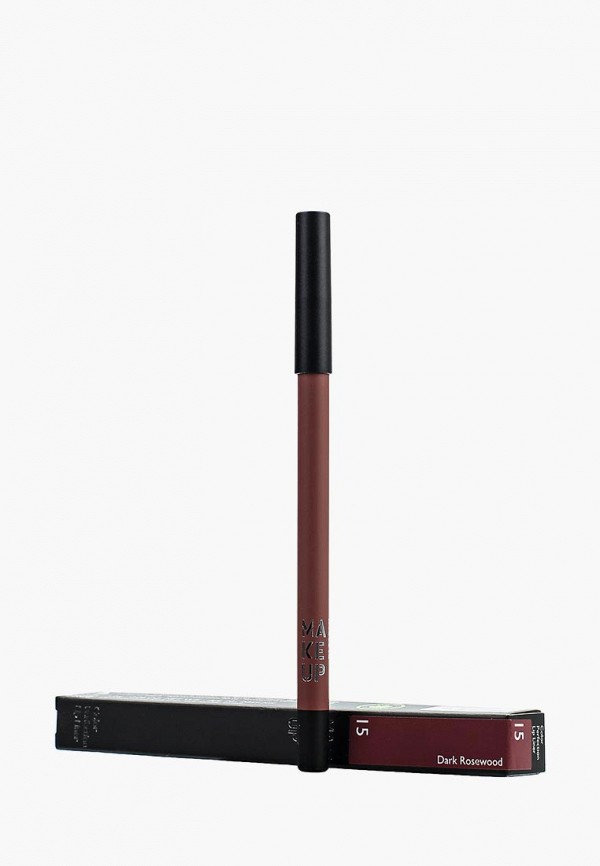 Make Up Factory Карандаш для губ классический - COLOR PERFECTION Lip Liner, водостойкий, тон 15 темный палисандр, 1.2 г - фото 2