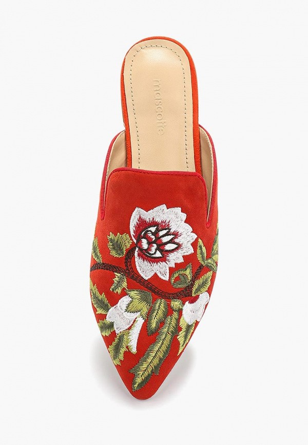 Сабо Mascotte, цвет: красный, MA702AWZSV51 — купить в интернет-магазине ...