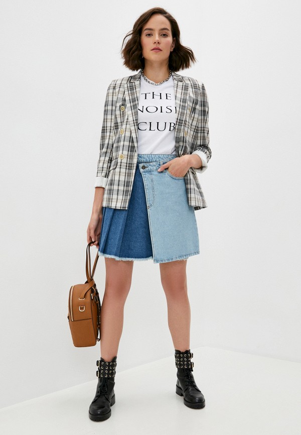 McQ Alexander McQueen Юбка джинсовая - фото 3