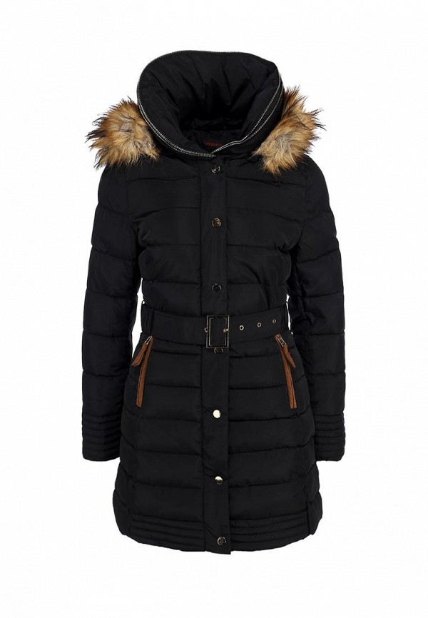 Куртка утепленная Megusto, цвет: черный, ME020EWDCF88 — купить в  интернет-магазине Lamoda