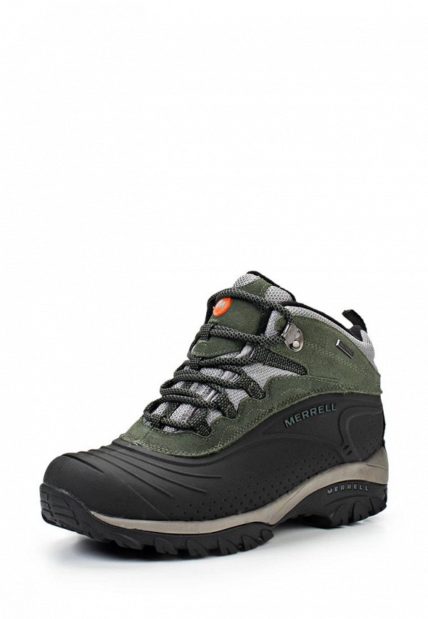 Ботинки Merrell STORM TREKKER 6, цвет: зеленый, черный, ME215AMJU228 —  купить в интернет-магазине Lamoda