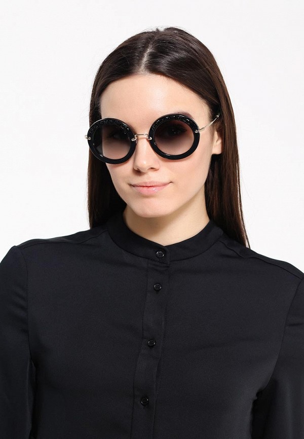 Miu Miu Очки солнцезащитные - MU08RS 1AB0A7 - фото 2